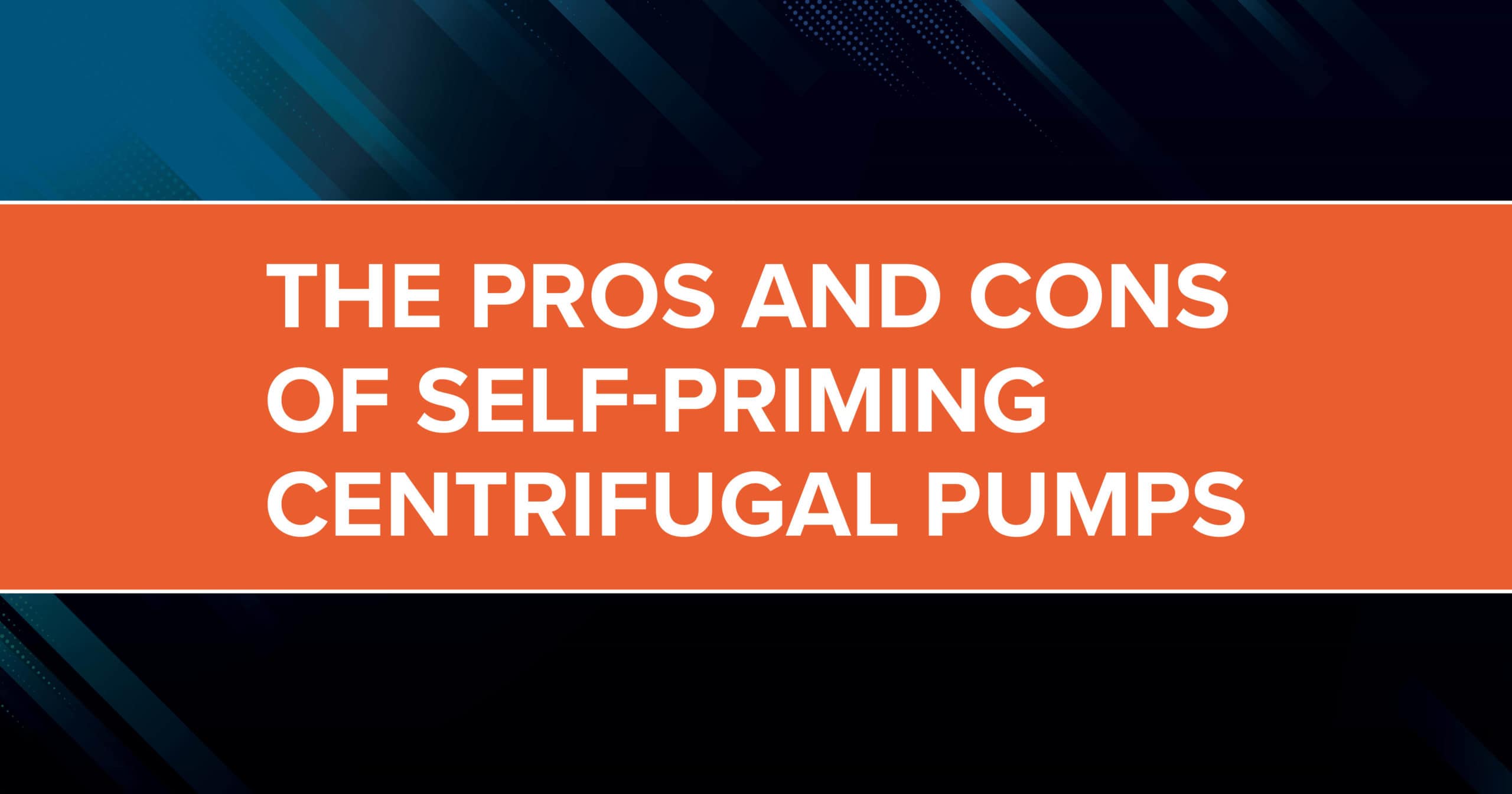 The Pros and Cons of SelfPriming Centrifugal Pumps DXP Pacific