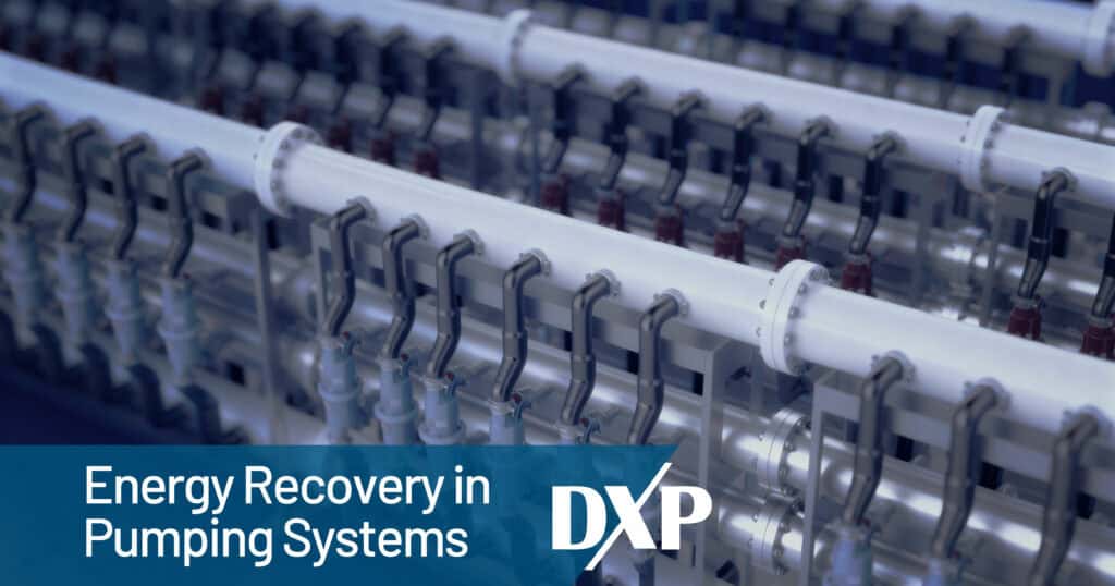 Energy Recovery in Pumping Systems